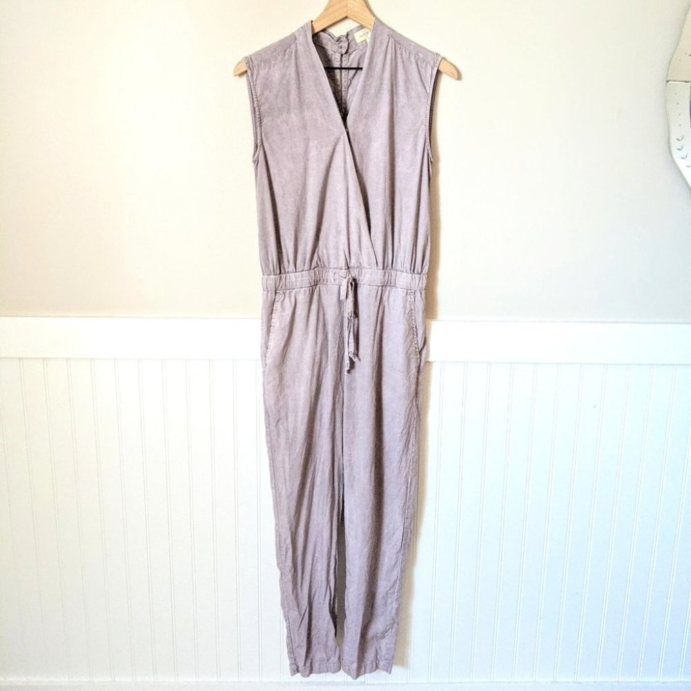 Cloth & Stone Tencel Sleeveless Pants Jumpsuit XS